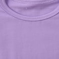 thumbnail image 4 of Toddler Baby Girl Summer Basic Plain Ruffle Sleeve Cotton Tops, 4 of 4
