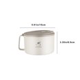thumbnail image 3 of Stainless Steel Instant Bowl Suitable For Student Dormitory Picnic Camping Can Be Drained Large Capacity Rice Bowl With Lid Lunch Box Gift, 3 of 6