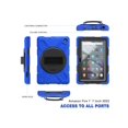 thumbnail image 2 of Amazon All-New Kindle Fire 7 Tablet (12th Generation, 2022 Release) Case Heavy Duty Shockproof Protective Case for All-New Kindle Fire 7 inch with Stand, Handle Hand Strap & Shoulder Strap, 2 of 7