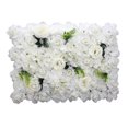 thumbnail image 2 of jifeng Artificial Flowers Wall Screen Romantic , Floral Backdrop ,Background Wall Decor White, 2 of 9