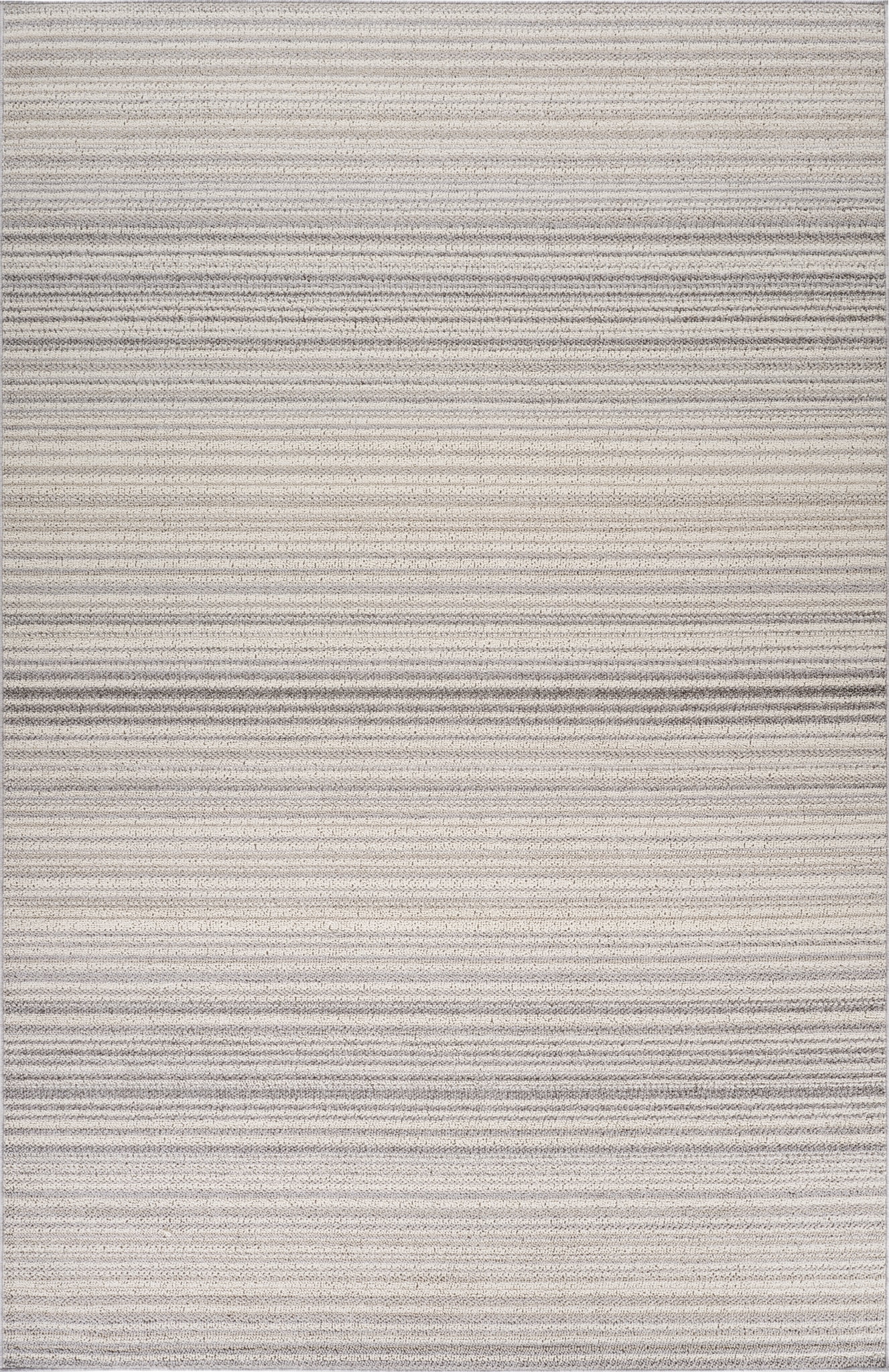 Tapis d'intérieur moderne Branch Jules, gris beige, lignes - Salon, chambre, salle à manger et cuisine