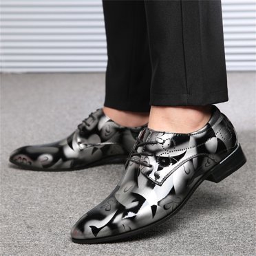 PEONAVET Chaussures Décontractées pour Hommes Espadrilles Mode Chaussures Habillées pour Hommes Chaussures de Marche Mocassins de Bureau d'Affaires Confort