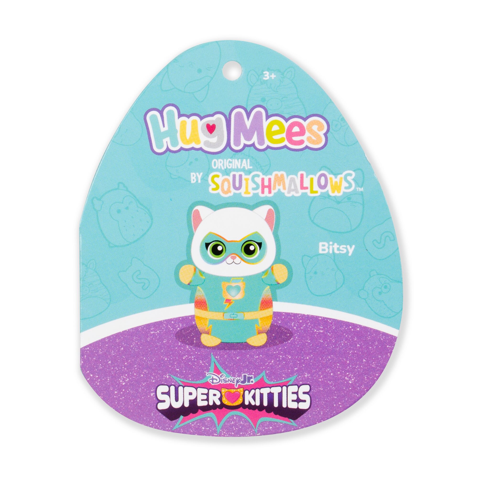 SuperKitties 10-Inch Bitsy Squishmallows HugMees