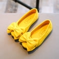 thumbnail image 1 of Letimco Sandales Filles Liquidation Rentrée Scolaire Chaussures Enfant Enfant Bébé Filles Unies Nœud Étudiant Simples Souples Danse Chaussures Princesse, 1 of 9