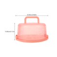 thumbnail image 2 of Cake Box Carrierportable Holder Container Lid Cupcake Bakinghandle Containers  Server Stand Lids Pastry Storage, 2 of 6