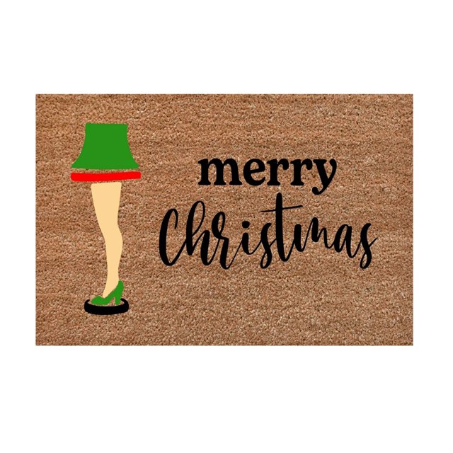 WIFKLSIIPG Funny Christmas Doormat Merry Catmas Doormat Meowy Christmas Doormat Cat Doormats Funny Welcome Mat Funny Doormat front Porch Rug Doormat Cute Warming Carpet