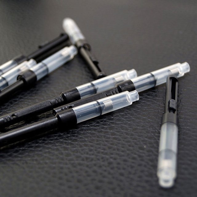 MEIBUTYUP 30pcs Push Pull Ink Fillers Ergonomic Design with Simple Design for Professionals