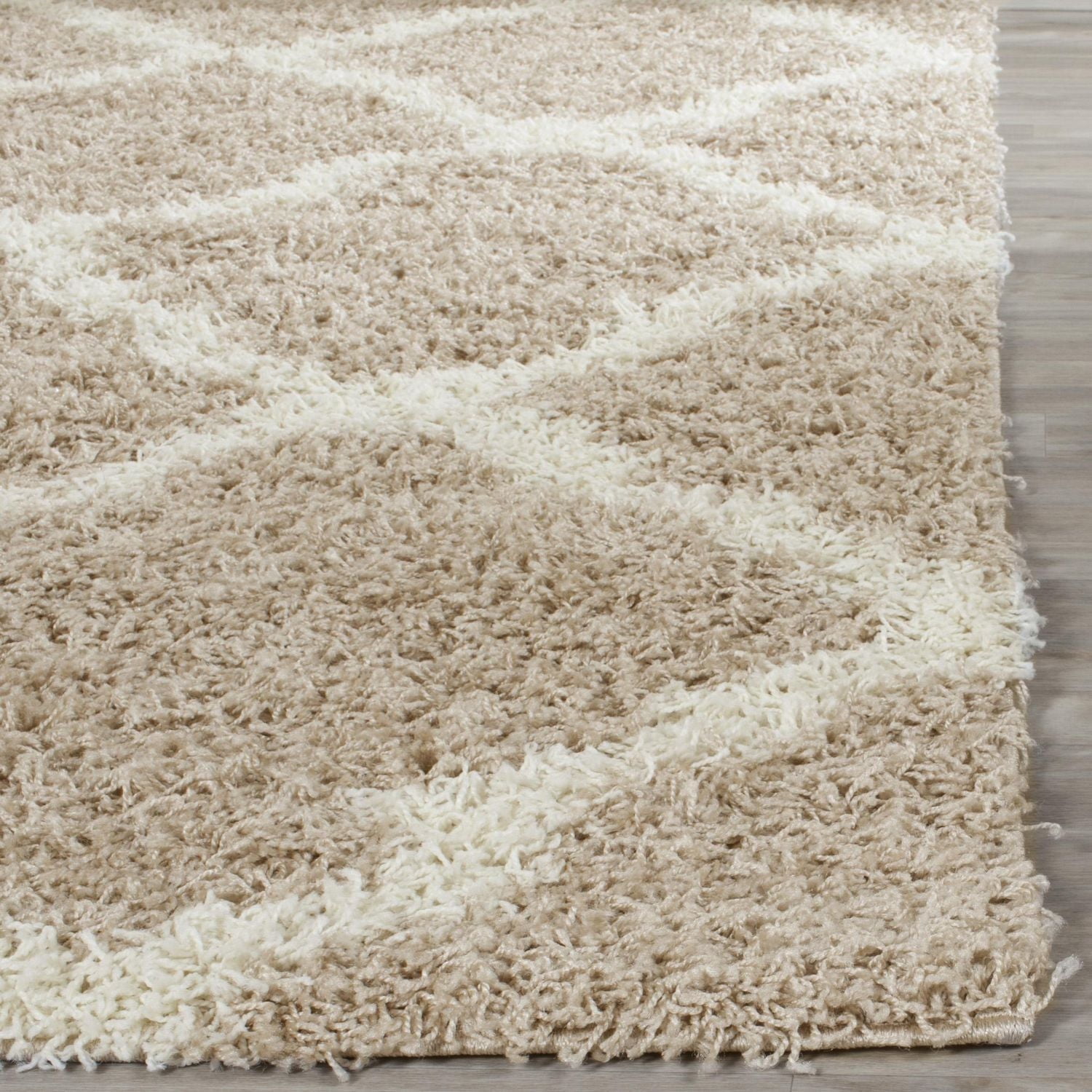 Safavieh Dallas Logan Tapis Géométrique Shag
