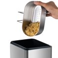 thumbnail image 4 of Stainless Steel Sink Drain Strainer Basket  Multifunctional Hanging Sink Strainer Colander Drain Basket for Filter Kitchen Waste and Wash Vegetables Fruits（hanging）, 4 of 10