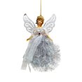 thumbnail image 1 of Christmas Tree Topper Angel, Made of High-quality Plastic, with Hanging Rope, for Christmas Decorations, Can be Used as Tabletop or Tree Ornament, 1 of 4