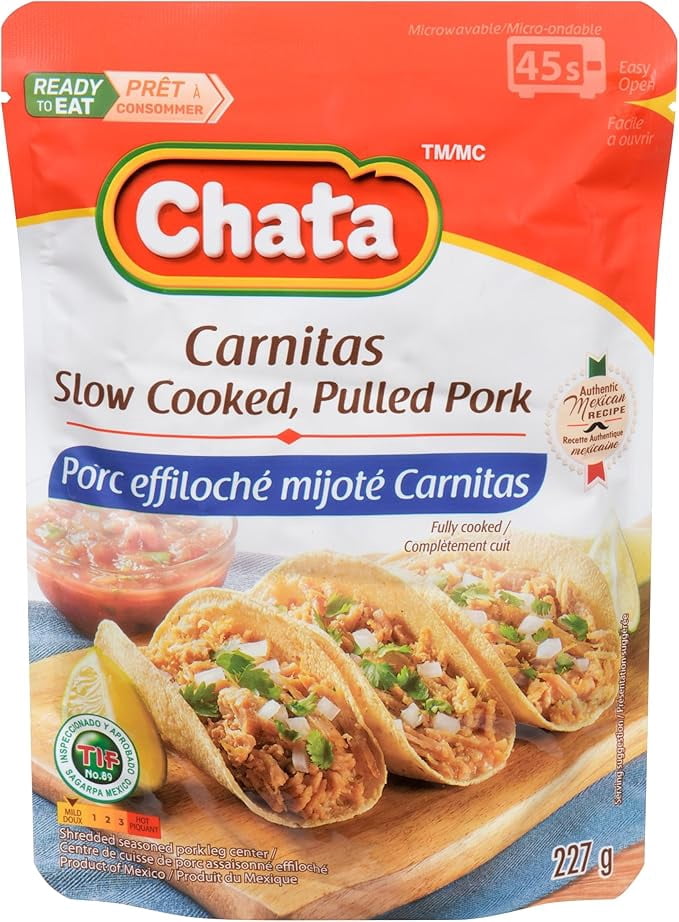 Carnitas au porc effiloché