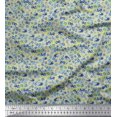 thumbnail image 1 of Soimoi Poly Georgette Fabric Flower Watercolor Fabric Prints by Yard 52 Inch Wide, 1 of 3