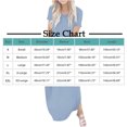 thumbnail image 3 of Ovzne Robes d'Été pour Femmes 2025 Robe d'Été Robes pour Femmes Été Décontracté Imprimé Col Rond Manches Courtes Poches Imprimé Robe Longue Grande Taille Robe Maxi Manches Courtes Imprimée Longue, 3 of 5