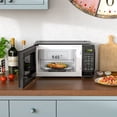 thumbnail image 4 of Mainstays 0.7 Cu ft Countertop Microwave Oven, 700 Watts , Black, 4 of 11