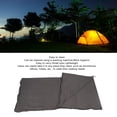thumbnail image 4 of Fleece Sleeping Bag, Foldable Hygienic Sleeping Liner Portable Fleece Zippered Sleeping Bag Liners For Camping Traveling, 4 of 8