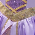 thumbnail image 4 of Classic Rapunzel Dress Up Costume Long Sleeve Princess Dress, 4 of 6
