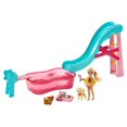thumbnail image 1 of Barbie Chelsea Doll And Pet Pool Party Playset, 1 of 7