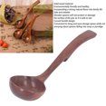 thumbnail image 3 of Wooden Ladle Spoon For Soup Accessories Solid Wood Eco Friendly Cooking Serving Ladle Kitchen Utensils For Home Hotel, 3 of 8