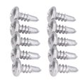 thumbnail image 4 of 200Pcs Self Drilling Screws Stainless Steel Round Head Screws M4.8x13 Fastener Accessory Set, 4 of 8