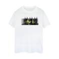 thumbnail image 1 of DC Comics Womens The Flash Batman Portraits Cotton Boyfriend T-Shirt, 1 of 4