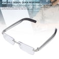 thumbnail image 4 of Smart Glasses, AI Translator Glasses with Mic Speaker, Real Time Video Translation Polarized Glasses, 100+ Languages Intelligent  Glasses, Support Music Calling, 4 of 7