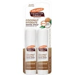 Palmer's Trousse de Protection et d'Hydratation à l'Huile de Coco 2 x 0,5 Oz Hydratant pour les Lèvres Unisexe 2 Pcs