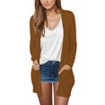 thumbnail image 1 of Long Sleeve Cardigan For Women Fall Open Front Cardigan With Pockets Casual Duster Lightweight Cardigan Sweater, 1 of 7