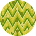 thumbnail image 1 of Ahgly Company Tapis d'Intérieur Ronds Transitionnels Lavables à la Machine, Vert Pistache, 4 Pieds Rond, 1 of 7