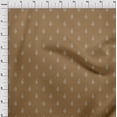 thumbnail image 4 of oneOone Velvet Brown Fabric Asian Floral Block Fabric For Sewing Printed Craft Fabric By The Yard 58 Inch Wide, 4 of 5