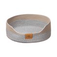 thumbnail image 1 of Panier de Lit Tissé pour Chat Protection des Meubles Toutes Saisons Lit de Repos Gris 50cm, 1 of 8