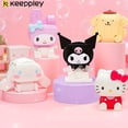 thumbnail image 2 of Keeppley Sanrio Kuromi Melody Hello Kitty Modèle de Blocs de Construction, Animation de Dessin Animé, 2 of 4