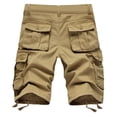 thumbnail image 4 of zanvin Men's Shorts Plus Size Cargo Shorts Multi-Pockets Relaxed Summer Beach Shorts Pants, 4 of 5