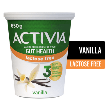 Activia Probiotic Yogurt, Lactose Free, Vanilla