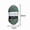 thumbnail image 2 of Fil Chenille MAINSTAYS Vert Mousse Confortable, 2 of 3