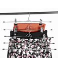 thumbnail image 5 of 10 Pcs Cintres en Acier Inoxydable Support à Pince Cintre Pantalon Ajustable Prise Pincée, 5 of 5