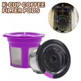 thumbnail image 4 of Reusable Coffee K-cup Filter Baskets, Universal Fit K-cup Reusable Coffee Pods Filters,Stainless Micro Mesh Refillable K Cups,Replacement for K-Cups,Eco-Friendly and Easy to Clean F4A0, 4 of 8