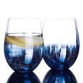thumbnail image 1 of Water Glass Set of 2 (Blue), 1 of 3