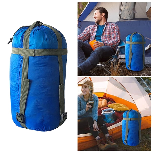 Camping & Hiking Compression Sack for Sleeping Bag Large Capacity Nylon Storage Sack for Backpacking and Outdoor Gear