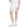 thumbnail image 4 of My Sister's Closet Girls' Tiered Lace Ruffle Skort, 4 of 6