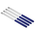thumbnail image 1 of Unique Bargains 1.2M/4ft Telescopic Handheld Flagpoles, 4Pcs Teachers Pointer Stick Blue, 1 of 7