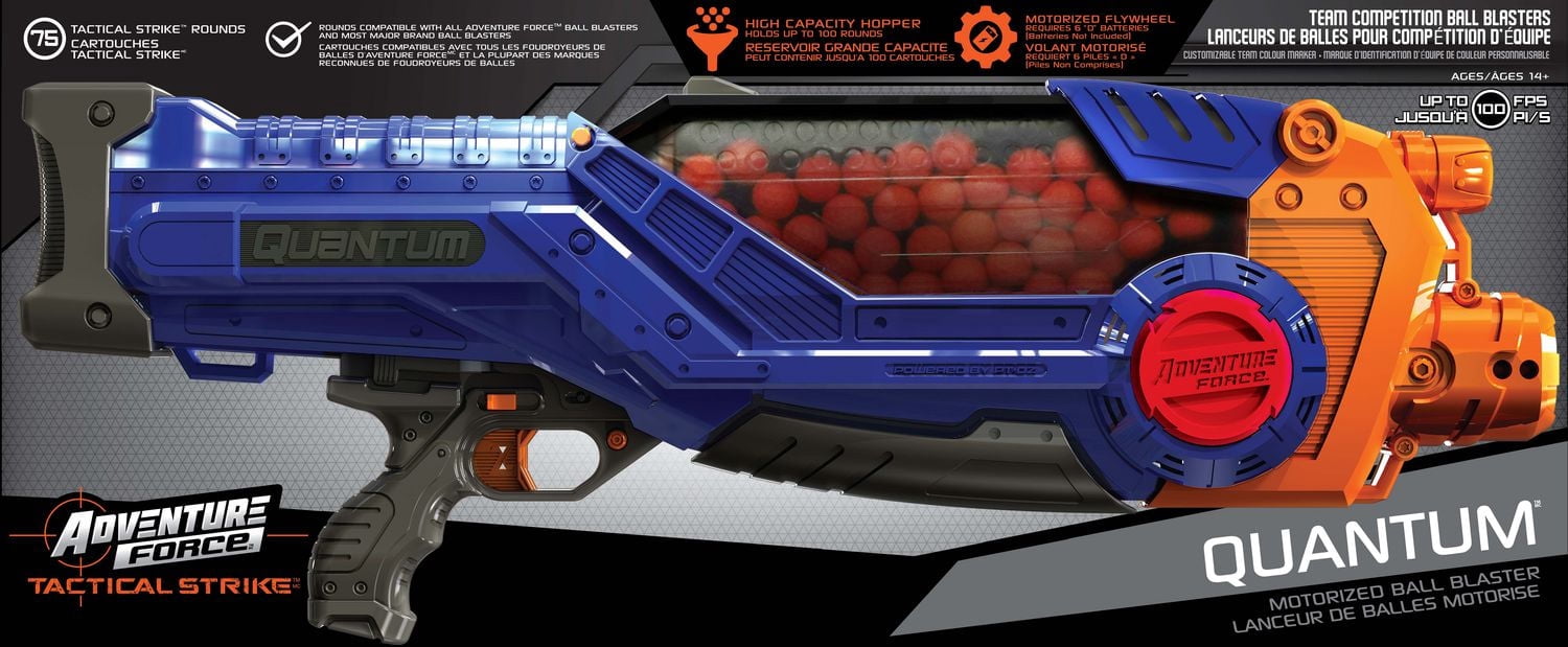 アドベンチャーフォース Quantum Tactical Strike Adventure Force Tactical Strike Quantum Motorized Ball Blaster