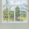 thumbnail image 3 of Tyidzon Moustiquaires de Fenêtre pour Maison Windows Moustiquaire de Fenêtre Réglable Bricolage pour Fenêtre de Maison Patio Blanc, 71x79 Pouces, 3 of 7