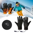 thumbnail image 2 of USB Heated Touchscreen Gloves - Ideal for Winter Cycling, 2 of 6