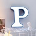 thumbnail image 2 of 26 English LED Alphabet Lamp, Portable 26 English Alphabet Night Lamp, For Birthday Proposal Confession Arrangement Props Decoration Night Light P White Light, 2 of 8