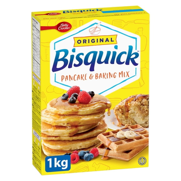 Mélange à crêpes et à pâtisserie original de Betty Crocker Bisquick, 1 kg