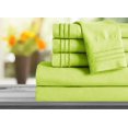 thumbnail image 1 of Mocassi 1800 Series Sheet Set 2 Pieces Pillowcases, Standard Size - Lime, 1 of 3