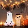 thumbnail image 4 of WHEANG Figurine d'Halloween – Statue d'Halloween en Résine avec Citrouille Décoration d'Halloween Statue d'Halloween Figurine d'Halloween Décoration Citrouille d'Halloween pour Table, 4 of 4