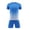 Light Blue, variant on Custom Printing Boys Football Training Jersey Children's Football Shirts Boys Soccer Wear Uniform Sets for Kids