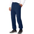 thumbnail image 1 of Hanes Mens Sport Ultimate Cotton Fleece Sweatpants With Pockets, M, Navy, 1 of 1