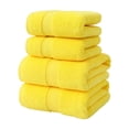 thumbnail image 2 of Dvkptbk Cotton Plain Gift Set Towel Multicolor Soft Absorbent Household Bath Towel Towel, 2 of 5